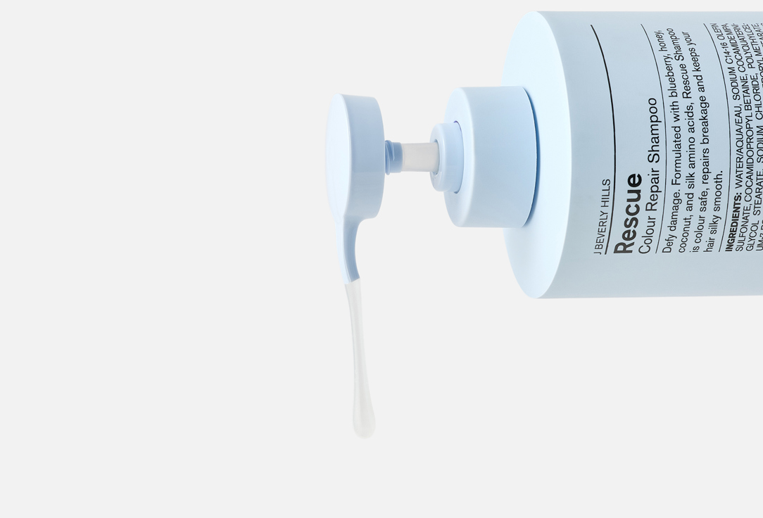 J BEVERLY HILLS Nourishing hair shampoo Blue rescue