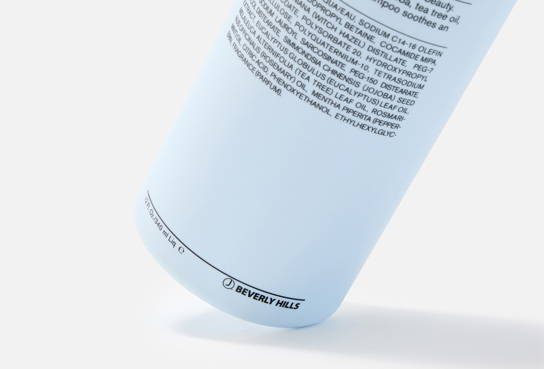 J BEVERLY HILLS Healthy scalp shampoo Blue solutions