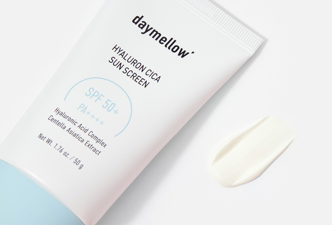 daymellow Sunscreen SPF 50+ PA++++ HYALURON CICA 50 g daymellow Sunscreen SPF 50+ PA++++ HYALURON CICA