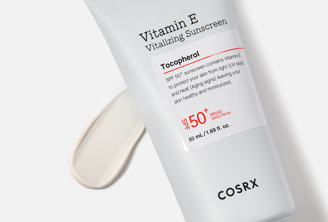 Cosrx Nourishing Face Sunscreen SPF50+ Vitamin e