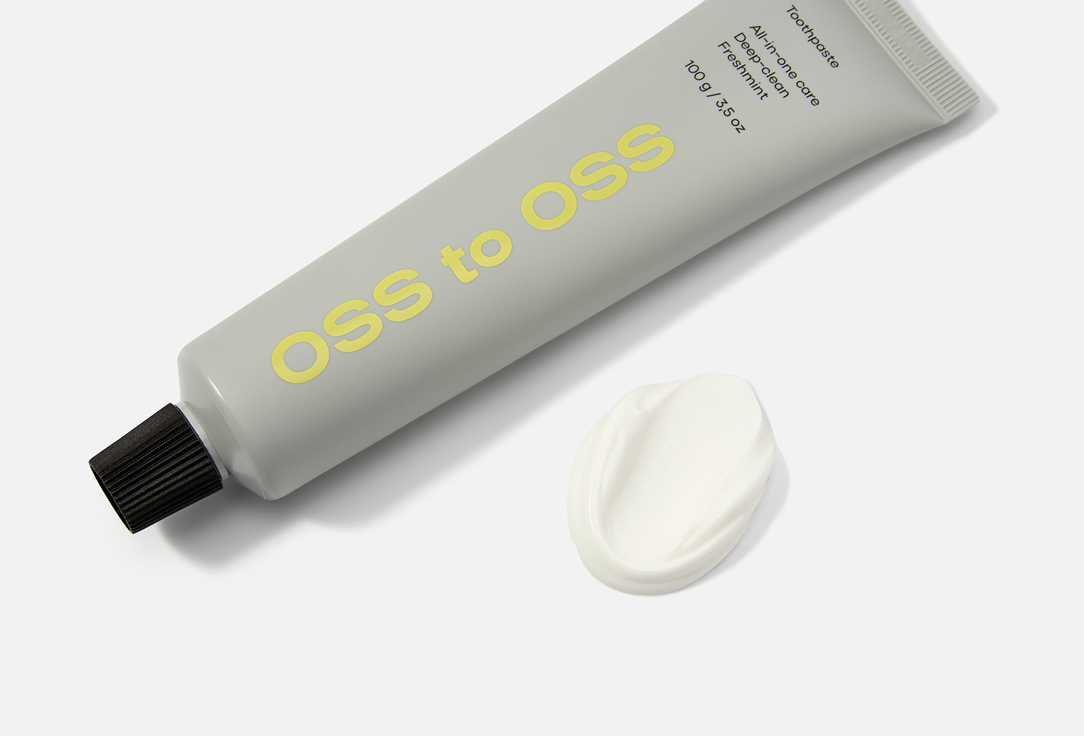 oss to oss Toothpaste for comprehensive oral care All-in-one care