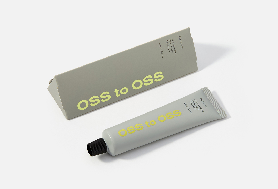 oss to oss Toothpaste for comprehensive oral care All-in-one care