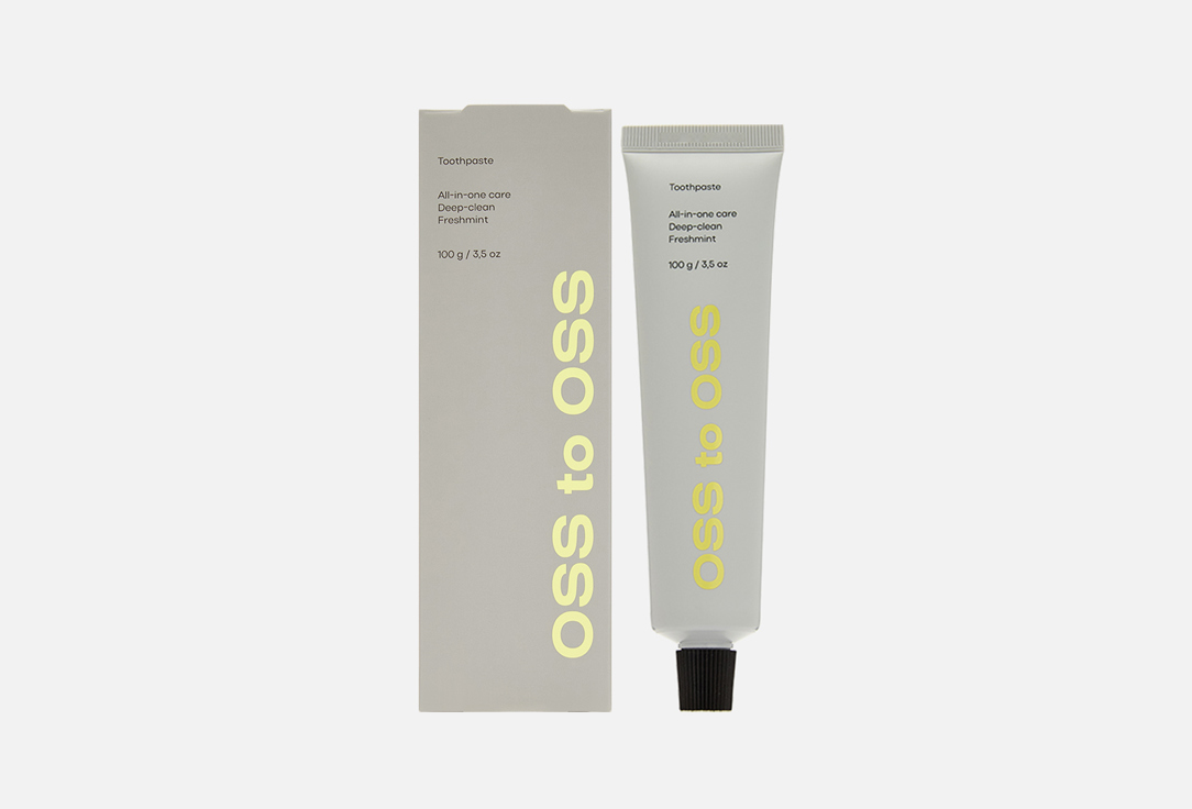 oss to oss Toothpaste for comprehensive oral care All-in-one care