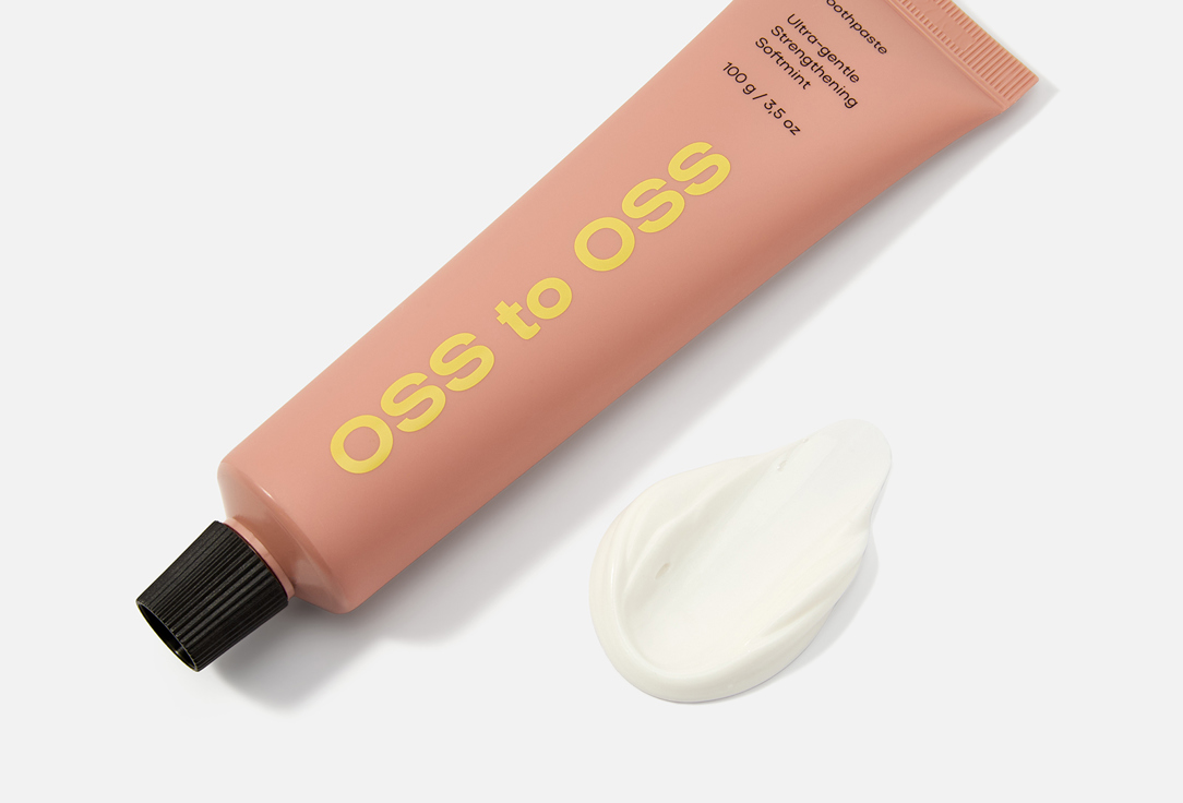 oss to oss Strengthening toothpaste for sensitive teeth Ultra-gentle 100 g oss to oss Strengthening toothpaste for sensitive teeth Ultra-gentle