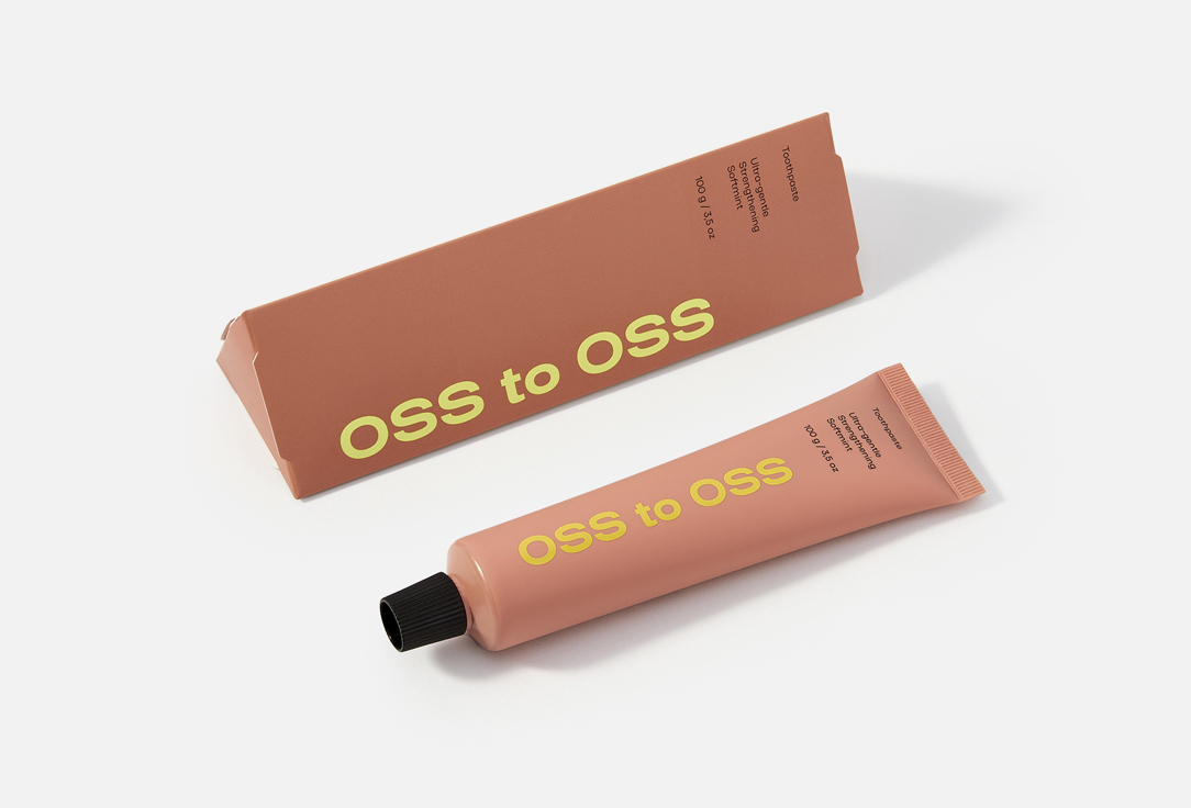 oss to oss Strengthening toothpaste for sensitive teeth Ultra-gentle 100 g oss to oss Strengthening toothpaste for sensitive teeth Ultra-gentle
