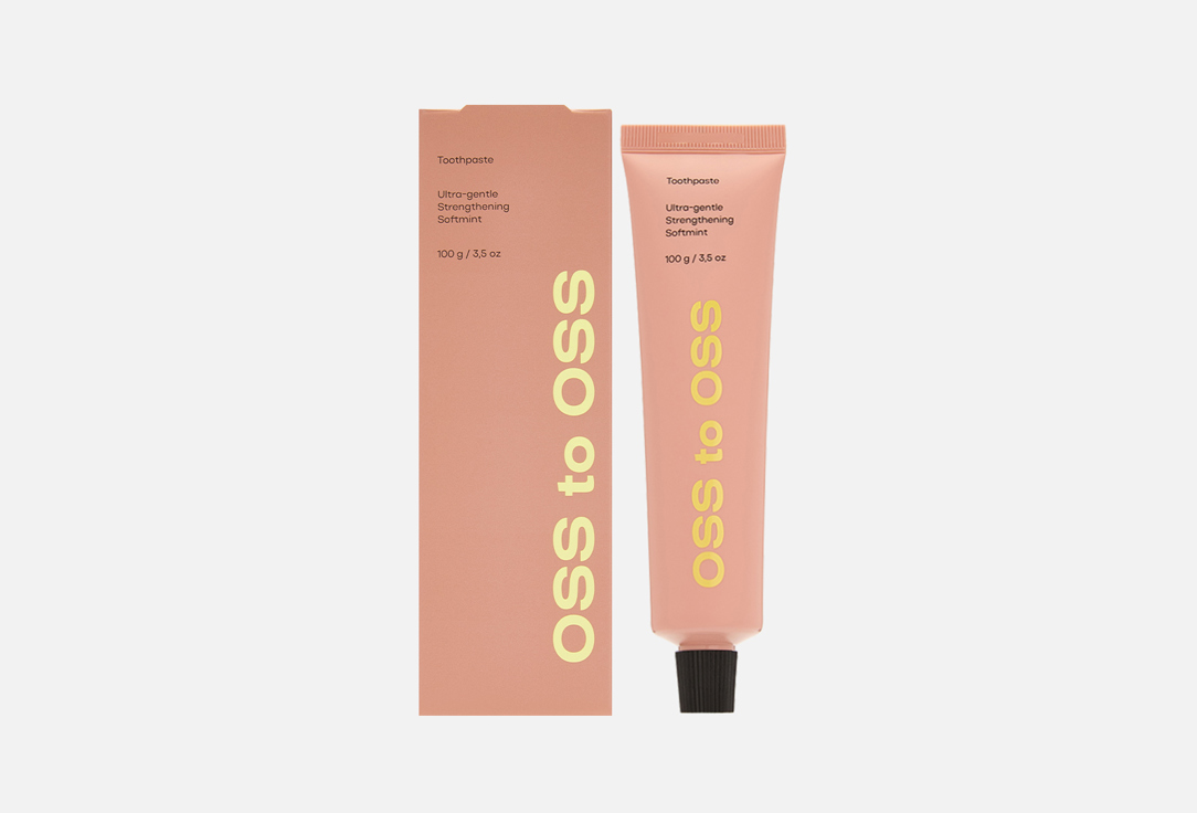 oss to oss Strengthening toothpaste for sensitive teeth Ultra-gentle 100 g oss to oss Strengthening toothpaste for sensitive teeth Ultra-gentle