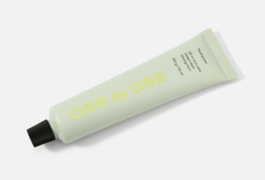 oss to oss Toothpaste for daily care Strong mint 100 g oss to oss Toothpaste for daily care Strong mint