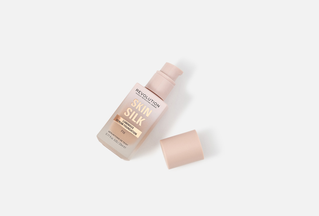MakeUp Revolution Satin Liquid Serum-Foundation Skin Silk F10 23 ml MakeUp Revolution Satin Liquid Serum-Foundation Skin Silk