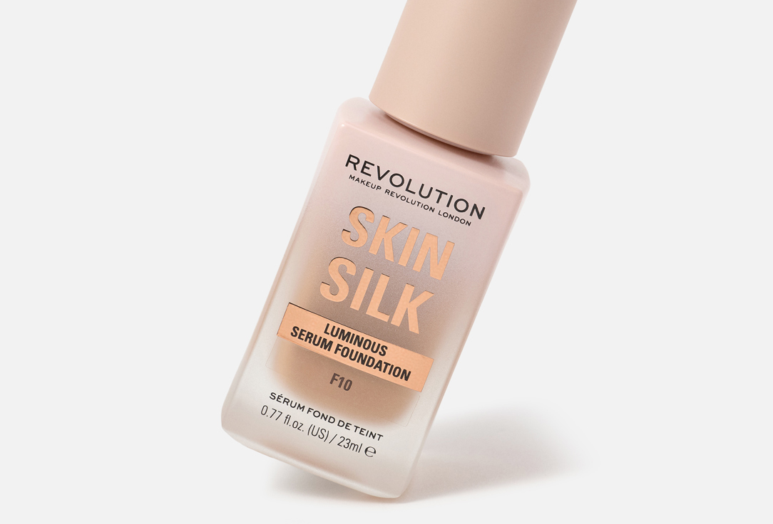 MakeUp Revolution Satin Liquid Serum-Foundation Skin Silk F10 23 ml MakeUp Revolution Satin Liquid Serum-Foundation Skin Silk