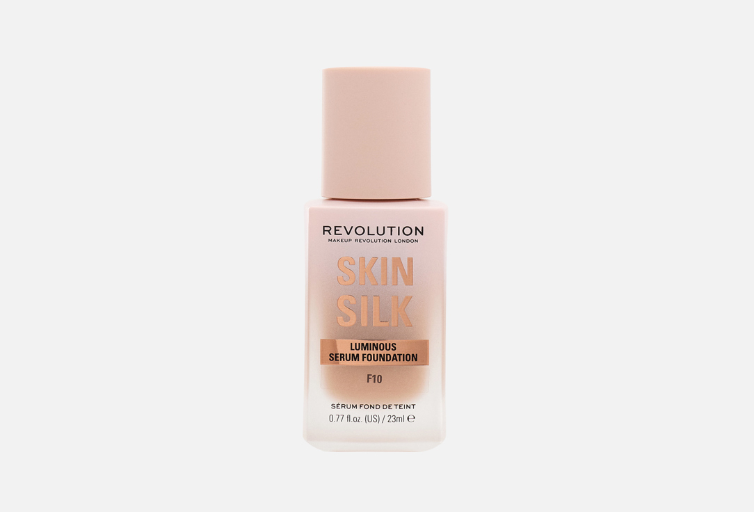 MakeUp Revolution Satin Liquid Serum-Foundation Skin Silk F10 23 ml MakeUp Revolution Satin Liquid Serum-Foundation Skin Silk
