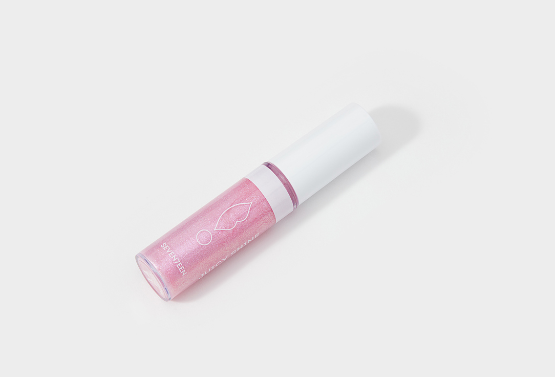 SEVEN7EEN Lip gloss spf15 Juicy Shine 14, Pink sparkle 10 ml SEVEN7EEN Lip gloss spf15 Juicy Shine