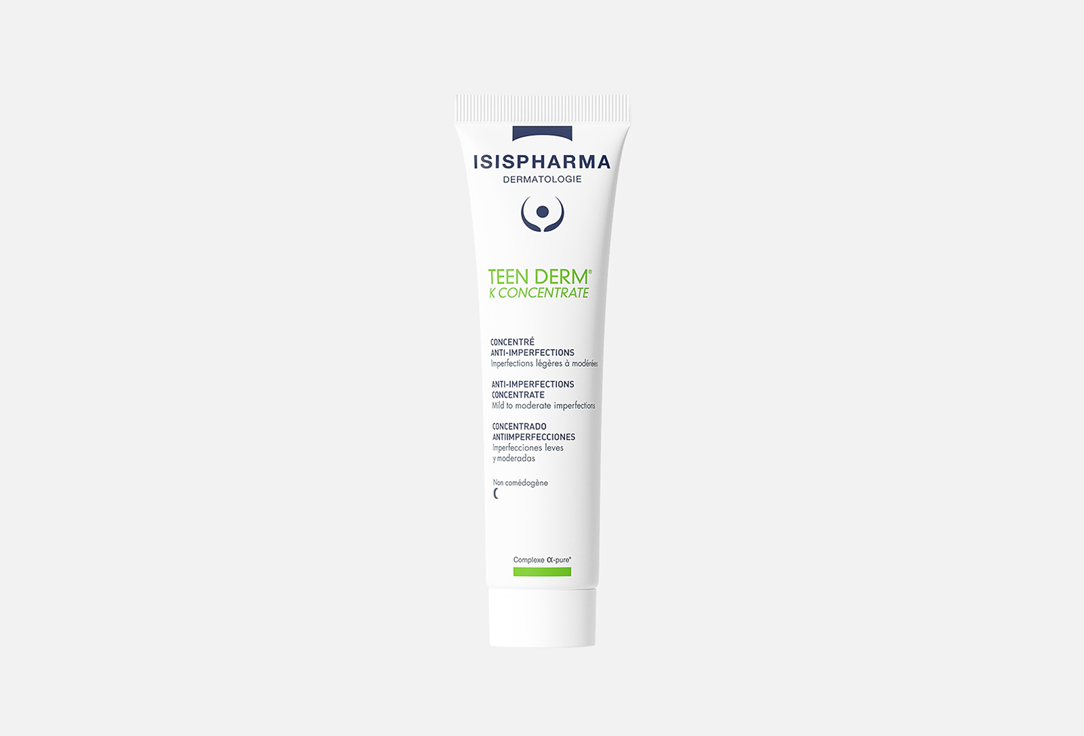 ISISPHARMA DERMATOLOGIE Anti-imperfections face concentrate TEEN DERM K Concentrate
