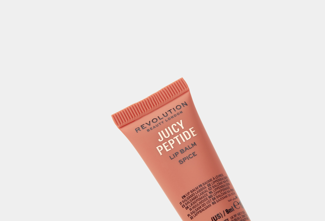 MakeUp Revolution Smoothing Lip Balm Juicy Peptide Lip Balm Nude spice 8 ml MakeUp Revolution Smoothing Lip Balm Juicy Peptide Lip Balm