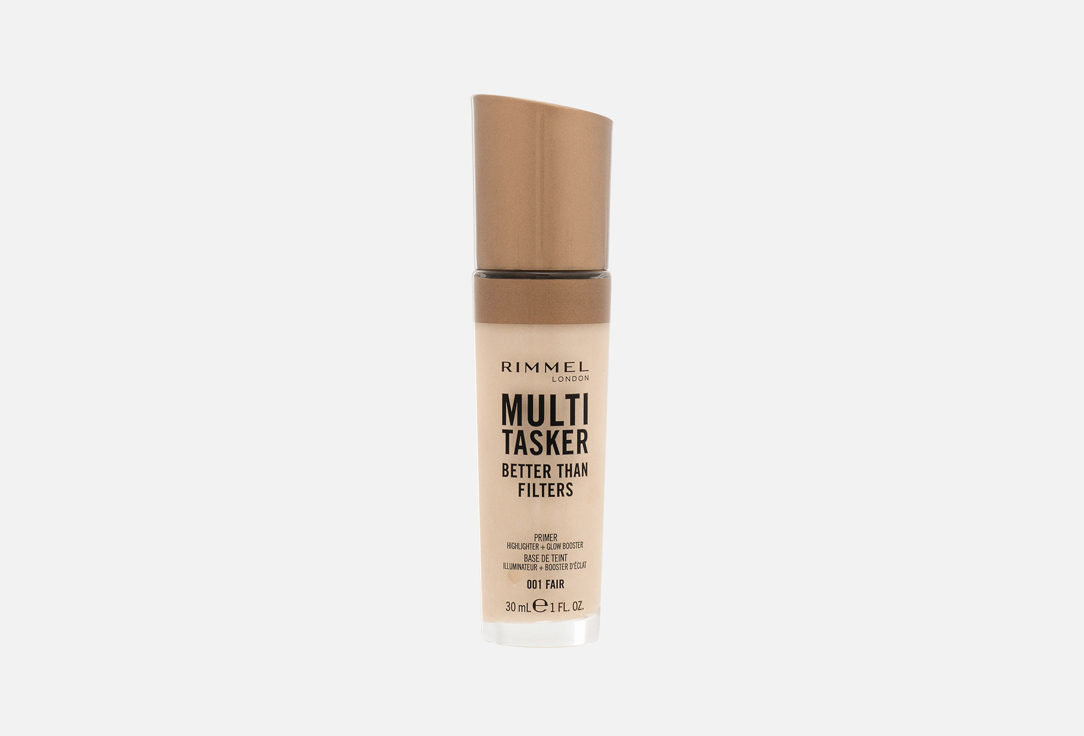 Rimmel Multi-Use Foundation MultiTasker Better Than Filters 001, Fair 30 ml Rimmel Multi-Use Foundation MultiTasker Better Than Filters