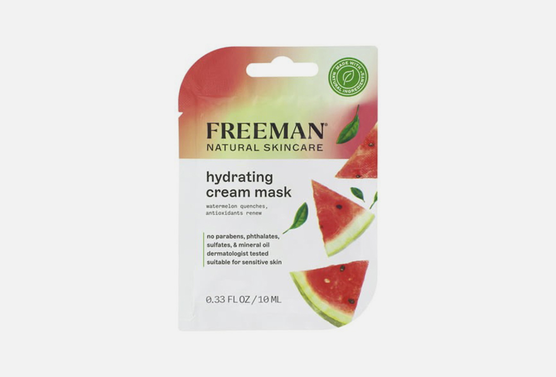Freeman Beauty Face Cream Mask Hydrating Watermelon & Antioxidant