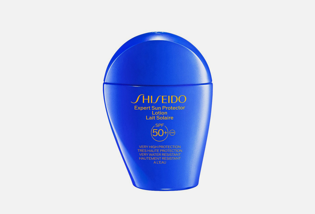 شيسيدو لوشن واق من الشمس للوجه والجسم بعامل حماية SPF50+ إكسبرت صن بروتكتور