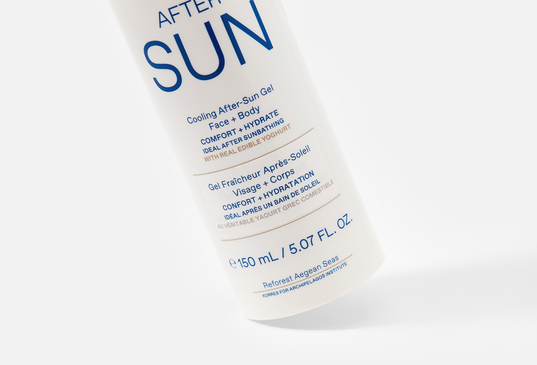كوريس جل مبرد للوجه والجسم بعد التعرض للشمس يوغرت