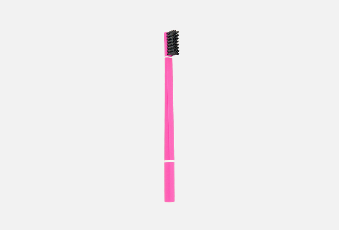 PIUMA Medium toothbrush with stand Very Magenta