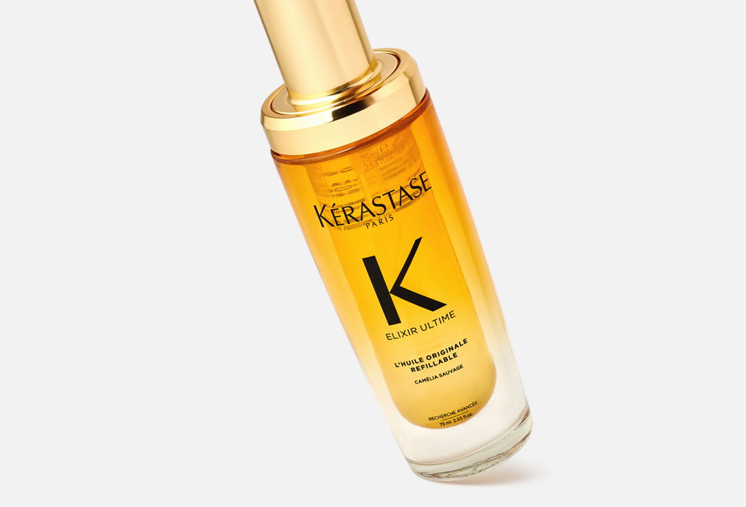 kerastase hair oil for radiant shine and softness Elixir Ultime L'Huile Original 75 ml kerastase hair oil for radiant shine and softness Elixir Ultime L'Huile Original