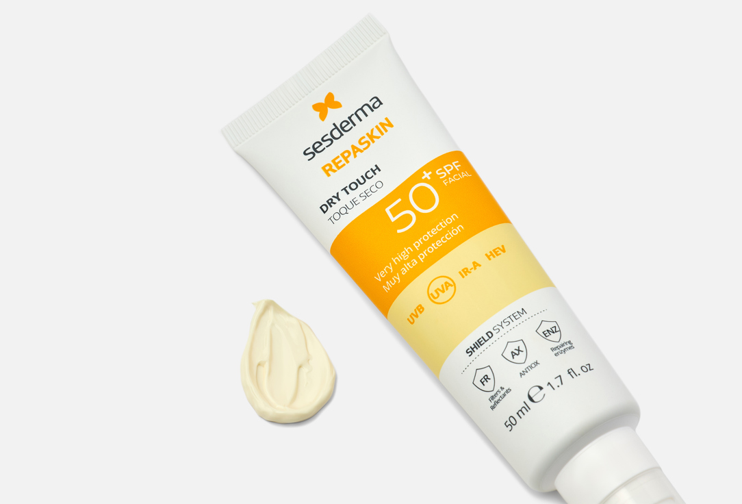 Sesderma Водостойкий солнцезащитный крем SPF50+ Repaskin dry touch