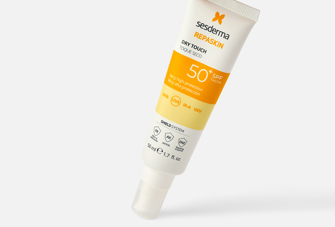 Sesderma Водостойкий солнцезащитный крем SPF50+ Repaskin dry touch