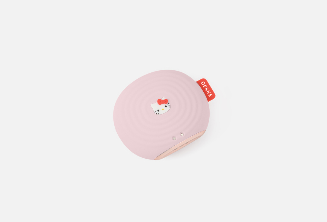 GESKE Face Cleansing & Massage Brush for Skin Renewal Hello kitty Sonic Face Brush 4 in 1