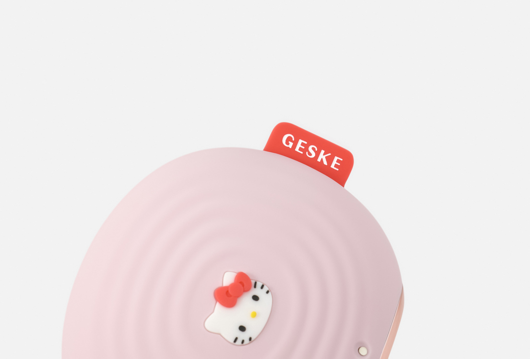 GESKE Face Cleansing & Massage Brush for Skin Renewal Hello kitty Sonic Face Brush 4 in 1