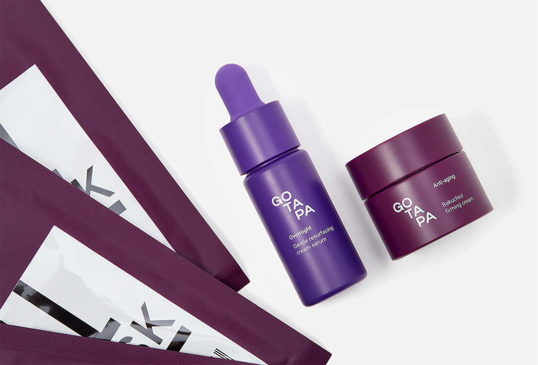 Go Tapa Skincare set: Face Serum, Mask, Cream Age Undo Trio 5 pcs Go Tapa Skincare set: Face Serum, Mask, Cream Age Undo Trio