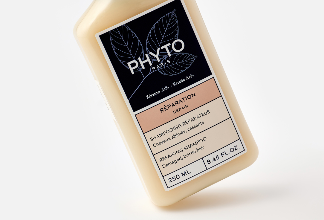 PHYTO Restructuring shampoo for damaged hair Repair 250 ml PHYTO Restructuring shampoo for damaged hair Repair