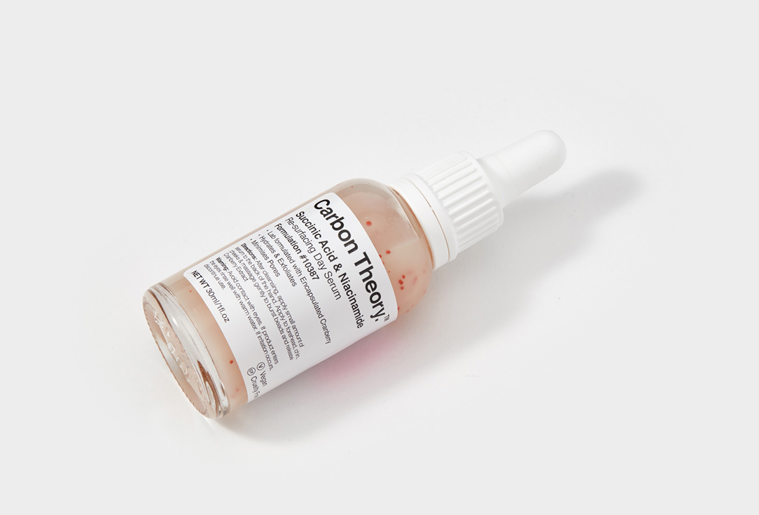 CARBON THEORY Pore-Minimizing Face Serum Succinic Acid & Niacinamide 30 ml CARBON THEORY Pore-Minimizing Face Serum Succinic Acid & Niacinamide