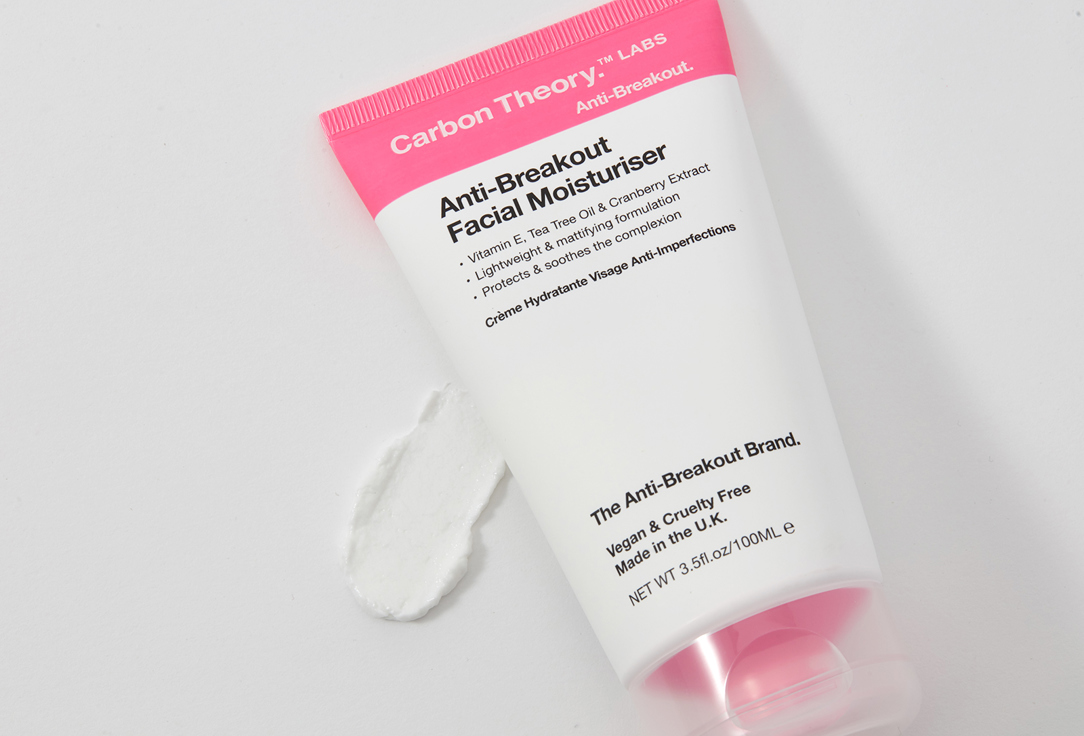 CARBON THEORY Moisturizing Face Cream for problematic skin Anti-Breakout 100 ml CARBON THEORY Moisturizing Face Cream for problematic skin Anti-Breakout