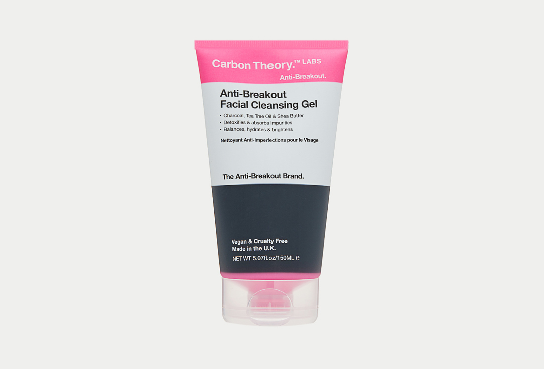 CARBON THEORY Purifying & Refreshing Face Cleanser Anti-Breakout 150 ml CARBON THEORY Purifying & Refreshing Face Cleanser Anti-Breakout