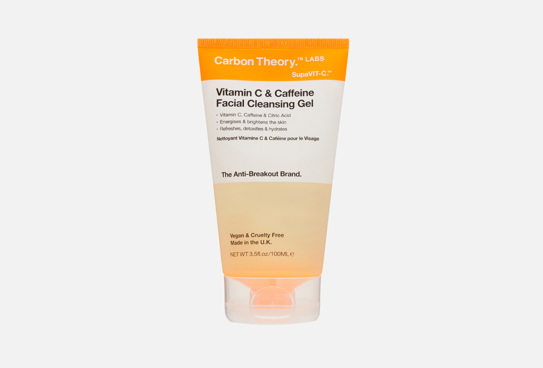 CARBON THEORY Brightening & Refreshing Face Cleanser Vitamin C & Caffeine 100 ml CARBON THEORY Brightening & Refreshing Face Cleanser Vitamin C & Caffeine