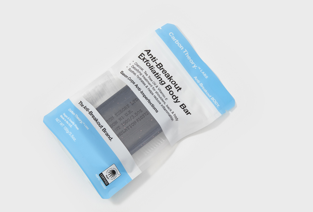 CARBON THEORY Purifying & Exfoliating Body Soap Anti-Breakout 100 g CARBON THEORY Purifying & Exfoliating Body Soap Anti-Breakout