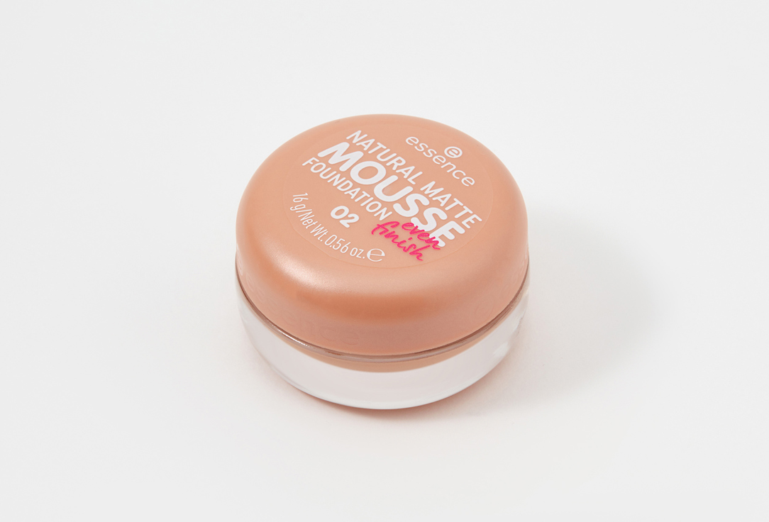 essence Foundation NATURAL MATTE MOUSSE 02 16 g essence Foundation NATURAL MATTE MOUSSE
