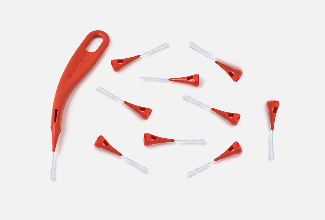 Jordan Interdental Brush & Handle Set Brush Between Small