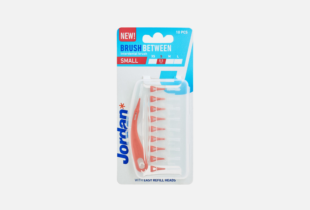 Jordan Interdental Brush & Handle Set Brush Between Small