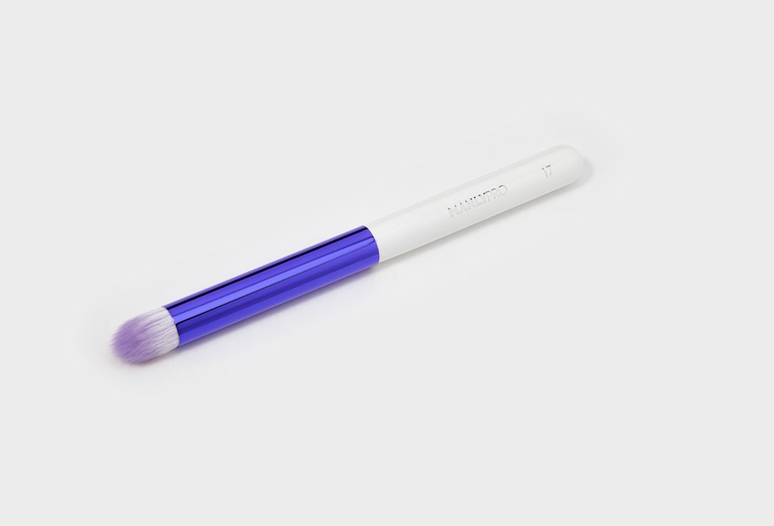 Manly PRO Duo-Fiber Eyeshadow, Concealer & Blush Brush K17