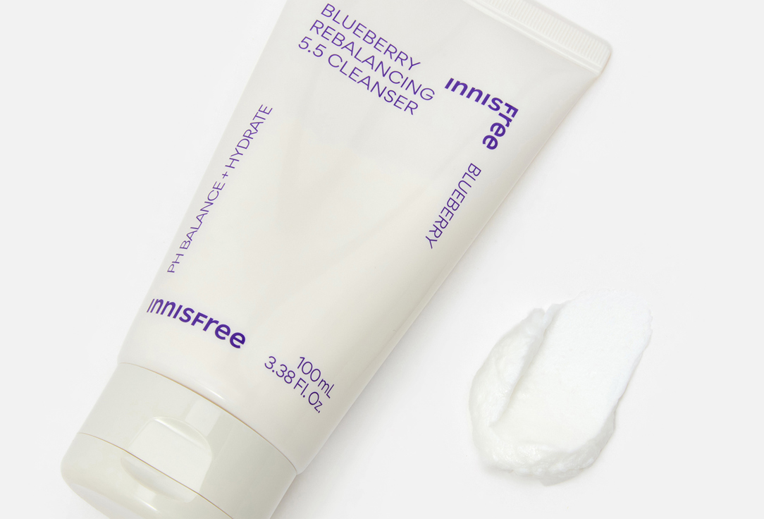 Innisfree Face Cleansing Foam BLUEBERRY REBALANCING 5.5 CLEANSER