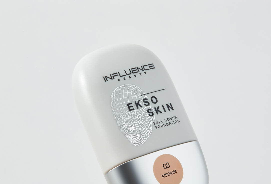 INFLUENCE beauty Full Cover Foundation Ekso Skin 03 25 ml INFLUENCE beauty Full Cover Foundation Ekso Skin