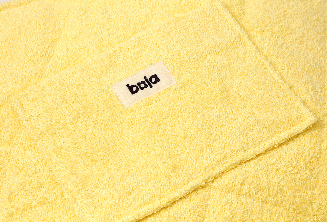 boja Cosmetic Bag Terry Bag Yellow Sky 1 pcs boja Cosmetic Bag Terry Bag