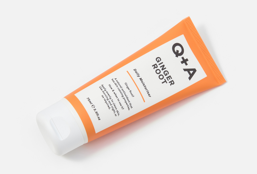 Q+A Energizing daily face cream AGinger Root