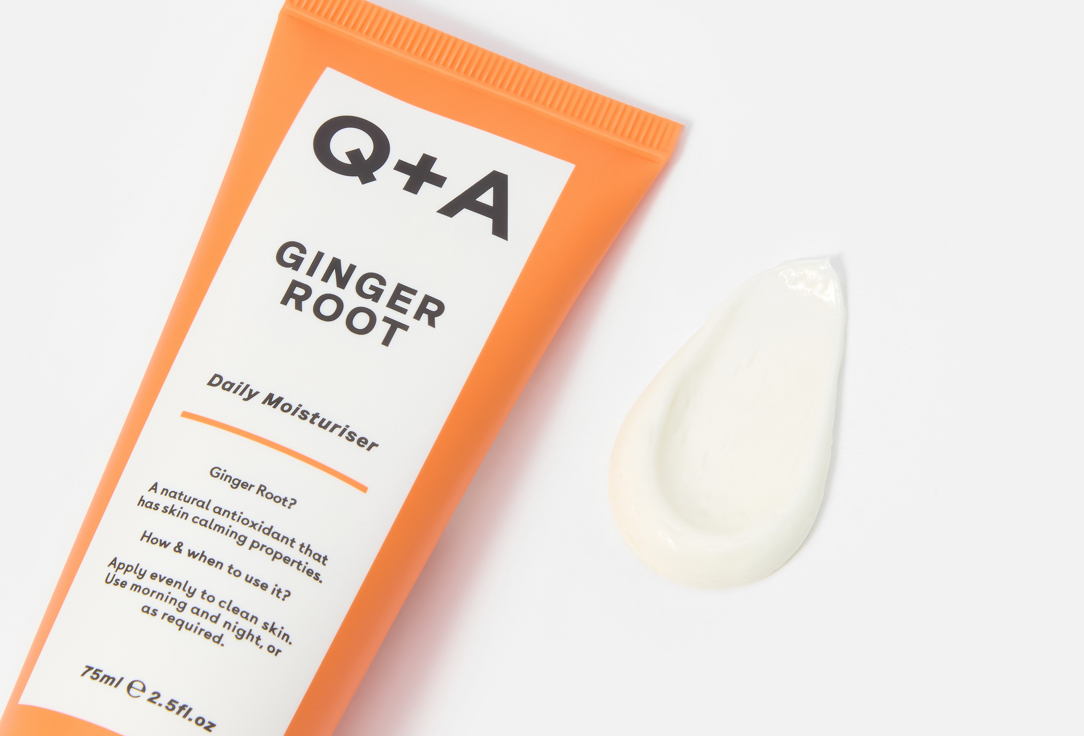 Q+A Energizing daily face cream AGinger Root