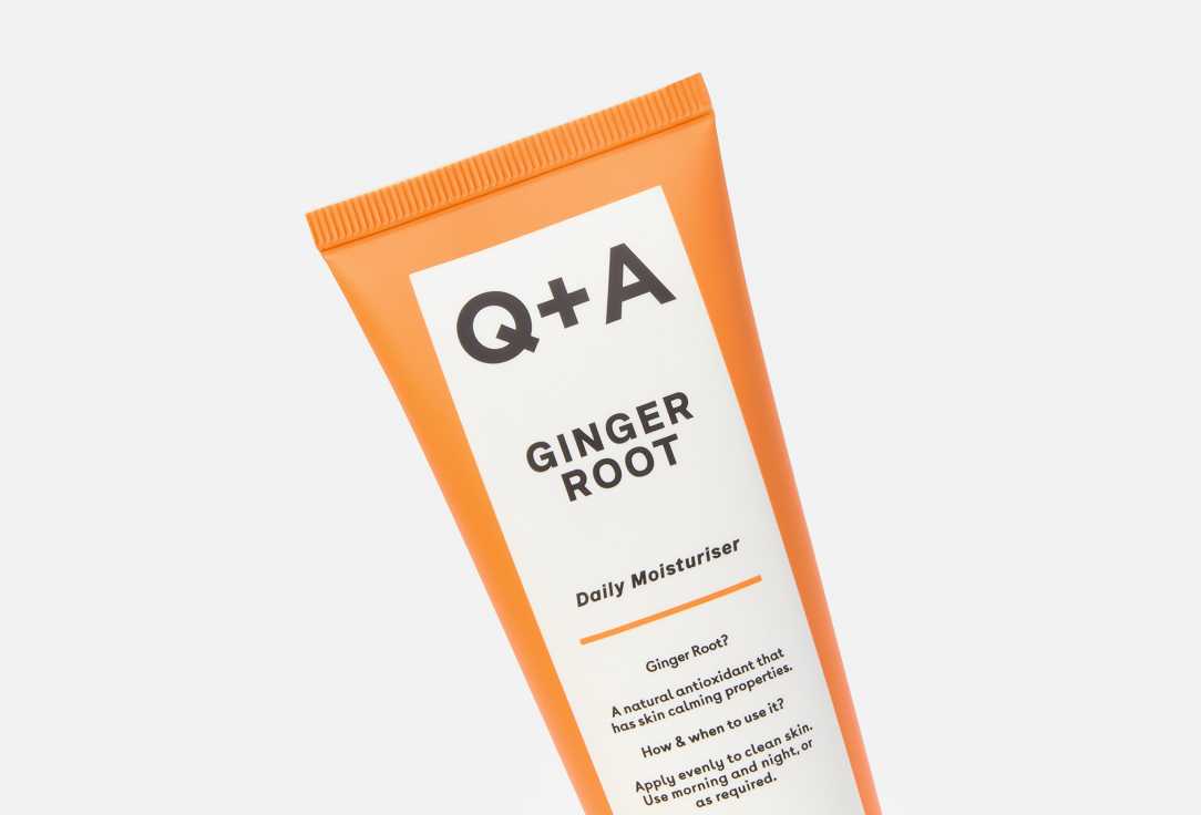 Q+A Energizing daily face cream AGinger Root