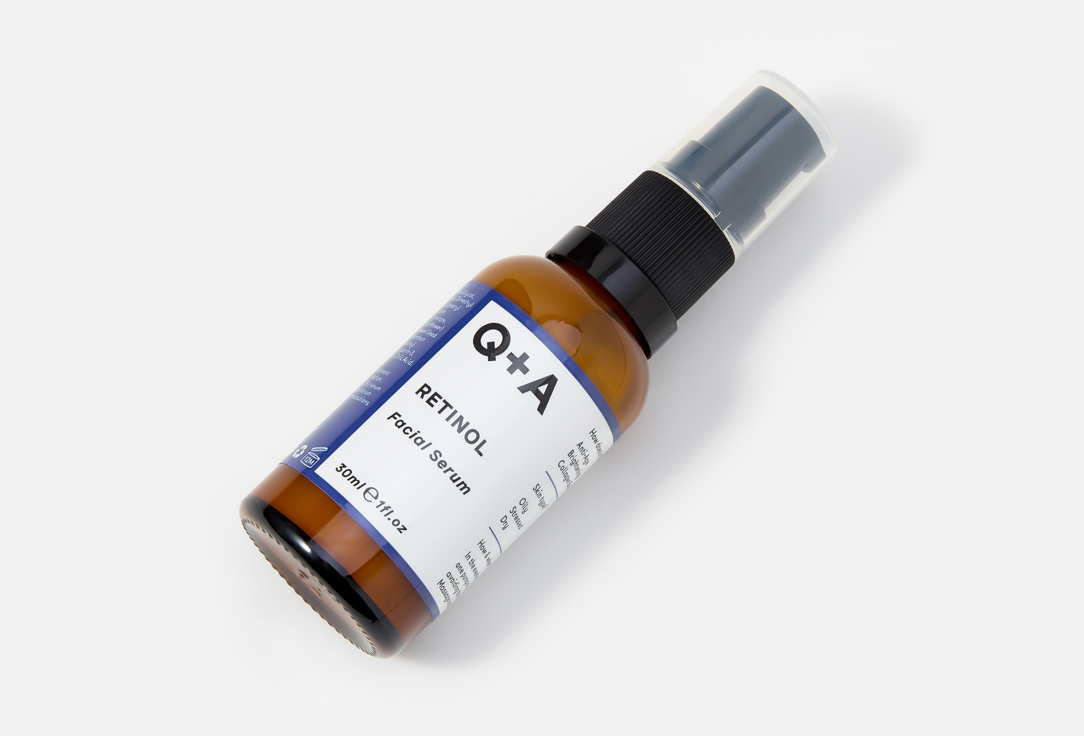 Q+A Rejuvenating night Face serum Retinol