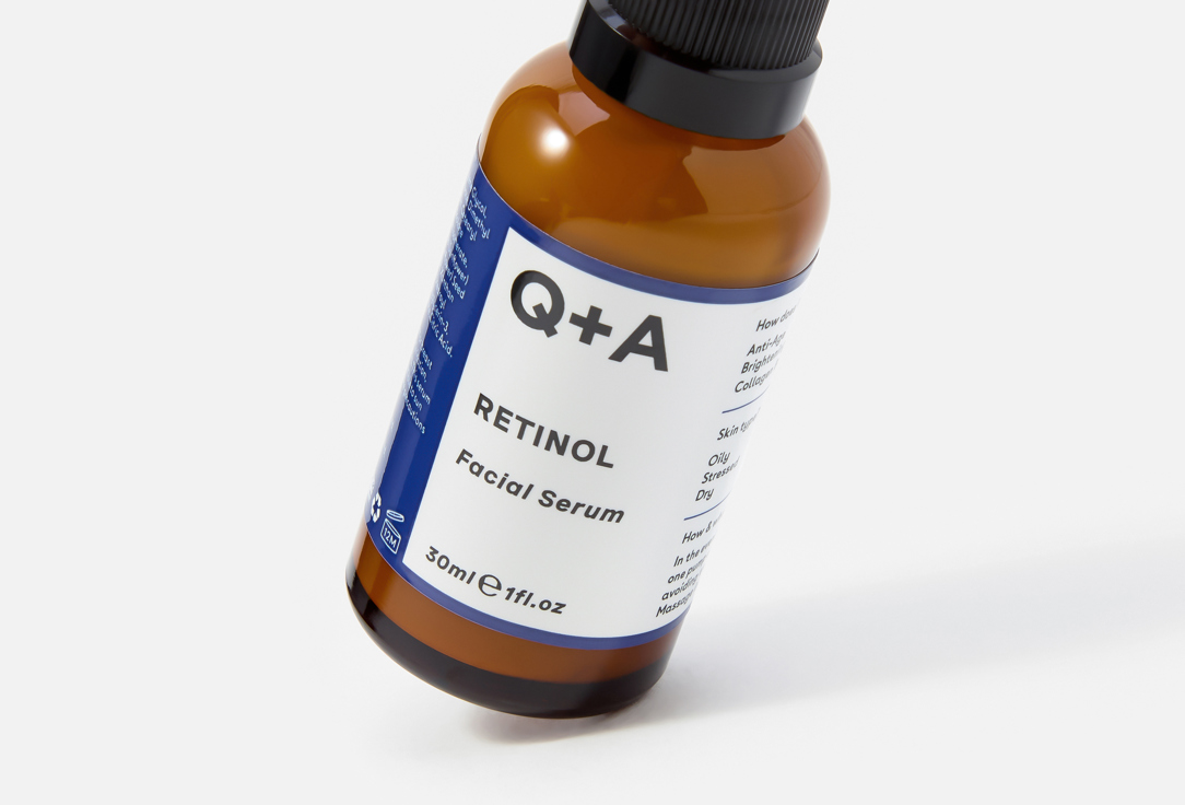 Q+A Rejuvenating night Face serum Retinol