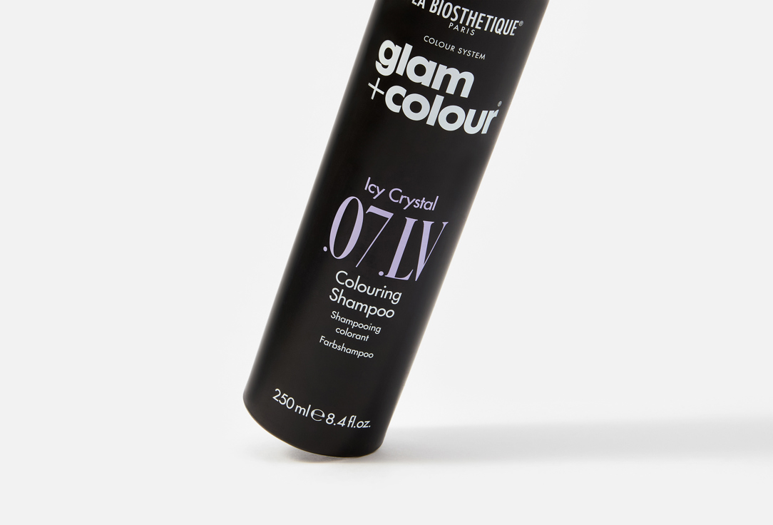 La Biosthetique Colouring Hair Shampoo Glam+Colour  Icy Crystal 07. LV