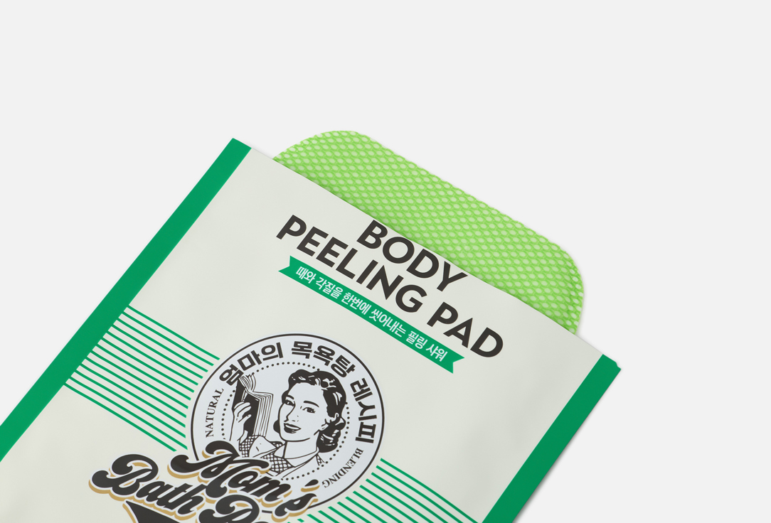Mom's Bath Recipe Dual-Texture Exfoliating & Moisturizing Body Pads Body Peeling Pad 8 pcs Mom's Bath Recipe Dual-Texture Exfoliating & Moisturizing Body Pads Body Peeling Pad