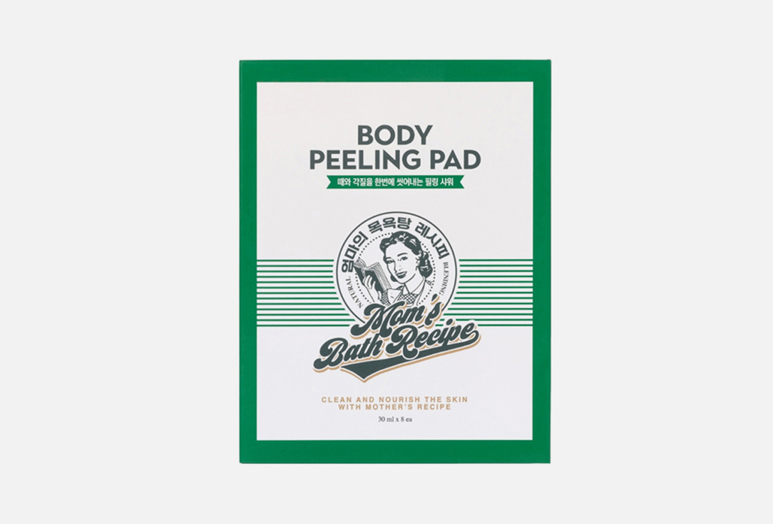 Mom's Bath Recipe Dual-Texture Exfoliating & Moisturizing Body Pads Body Peeling Pad 1 pcs Mom's Bath Recipe Dual-Texture Exfoliating & Moisturizing Body Pads Body Peeling Pad