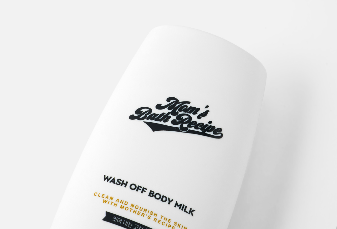 Mom's Bath Recipe Moisturizing Body Milk Cleanser Wash Off Body Milk 200 ml Mom's Bath Recipe Moisturizing Body Milk Cleanser Wash Off Body Milk